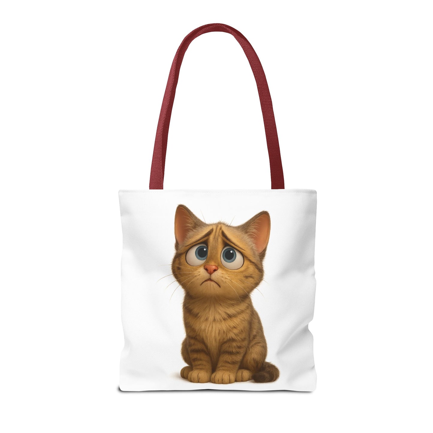 Cute Cat Tote Bag, Animal Lover Gift, Shopping Tote, Reusable Bag, Cute Merchandise, Eco-Friendly Gift - TRV