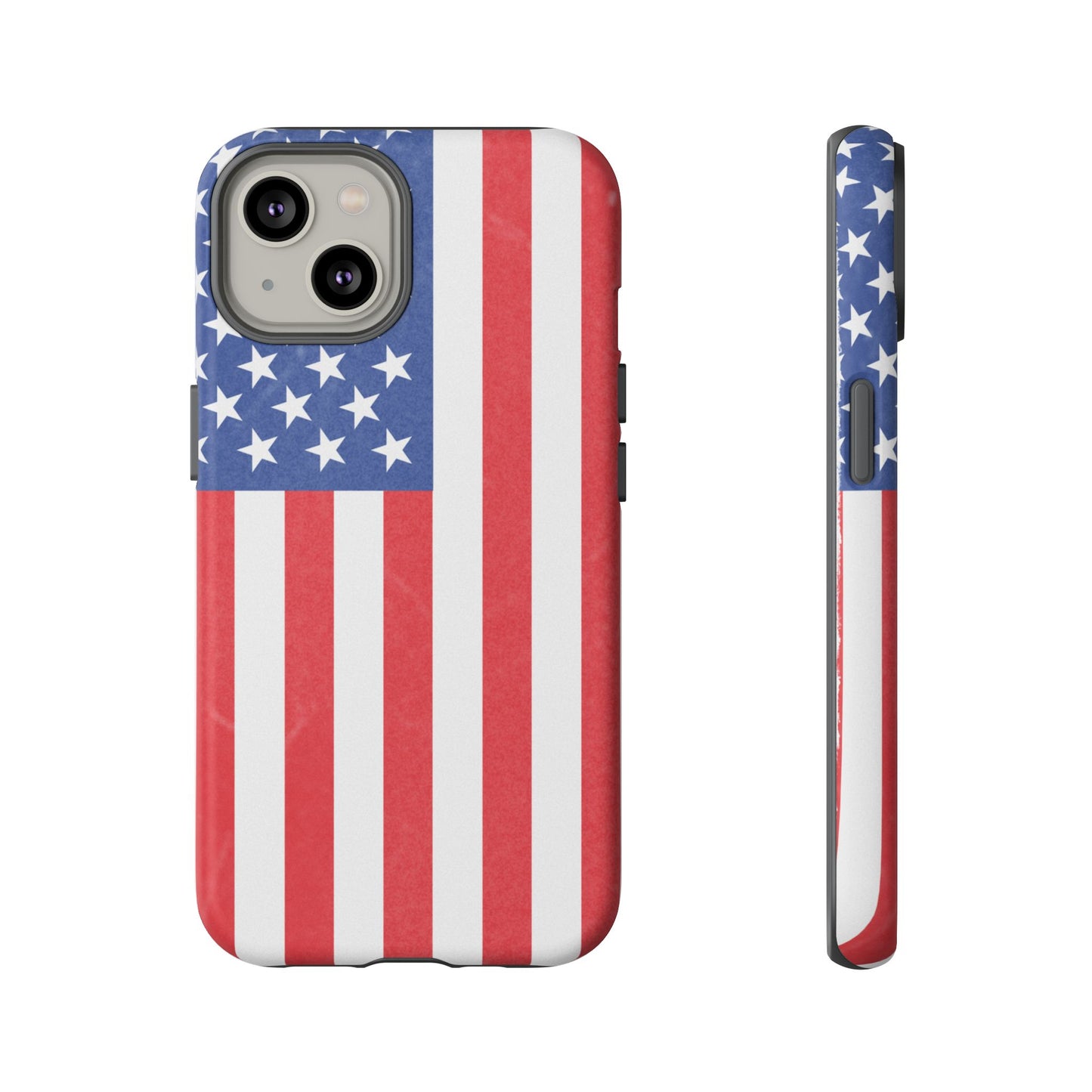American Flag Phone Case - Patriotic Cell Cover, Tough Cases, USA Pride, Independence Day Gift, Veteran's Day, Phone Protection - TRV
