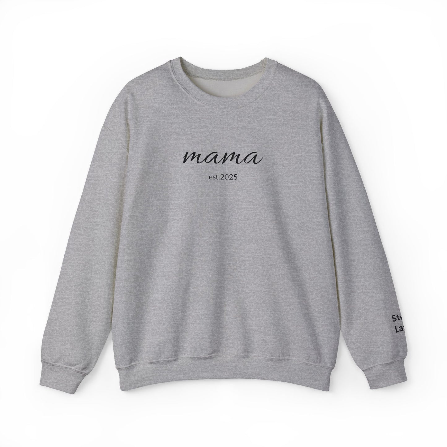 mama sweatshirt | simple script mom pullover - TRV