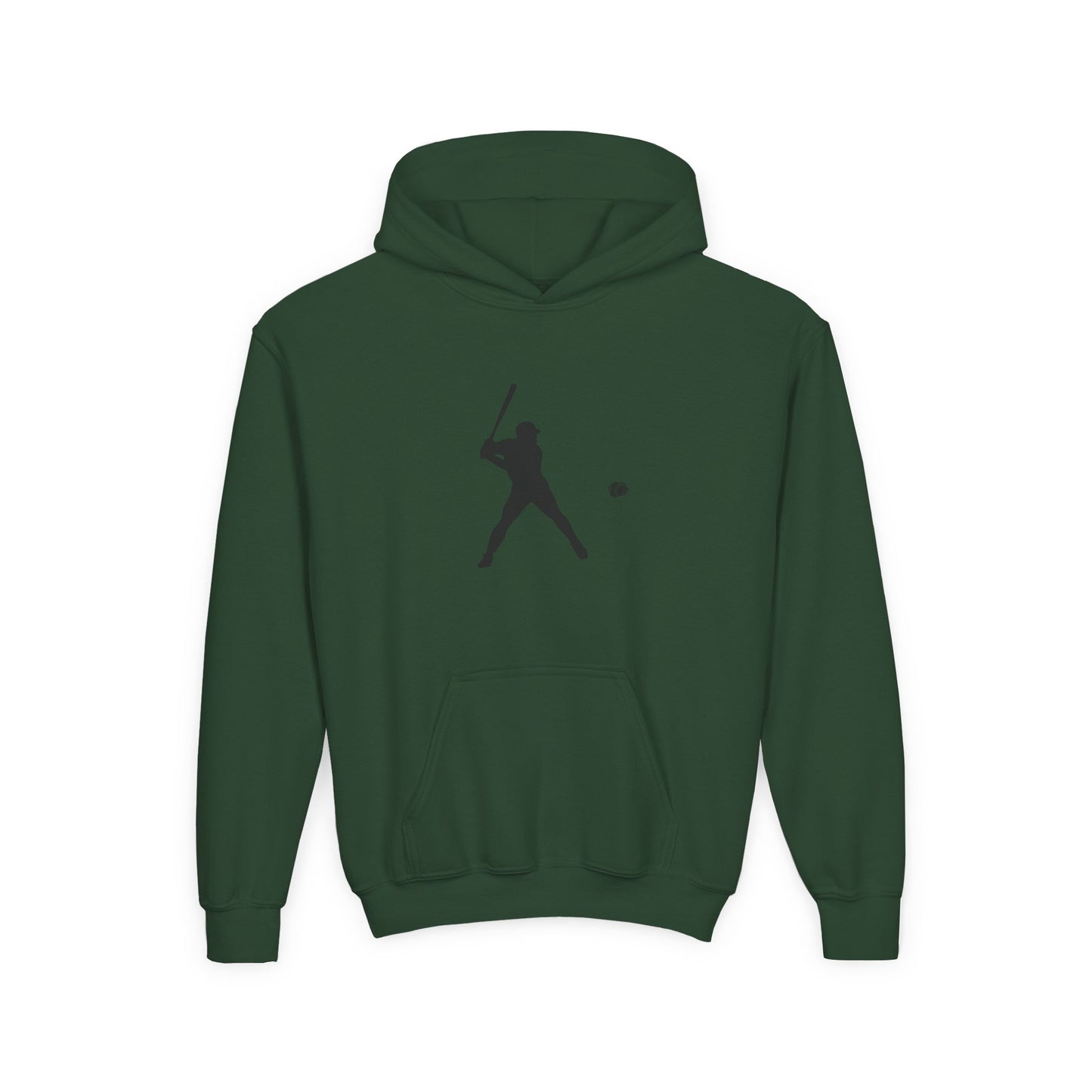 Baseball Themed Youth Hoodie, Sports Sweatshirt, Kids Gift, Youth Apparel, Baseball Fan Gear, Athletic Hoodie