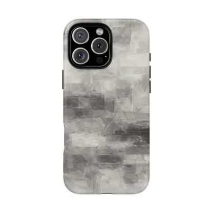 Stylish Phone Case for Tough Protection, Marble Grey Design, Customizable Gift for Her, Unisex Mobile Accessory, Birthday Present, [...] - TRV