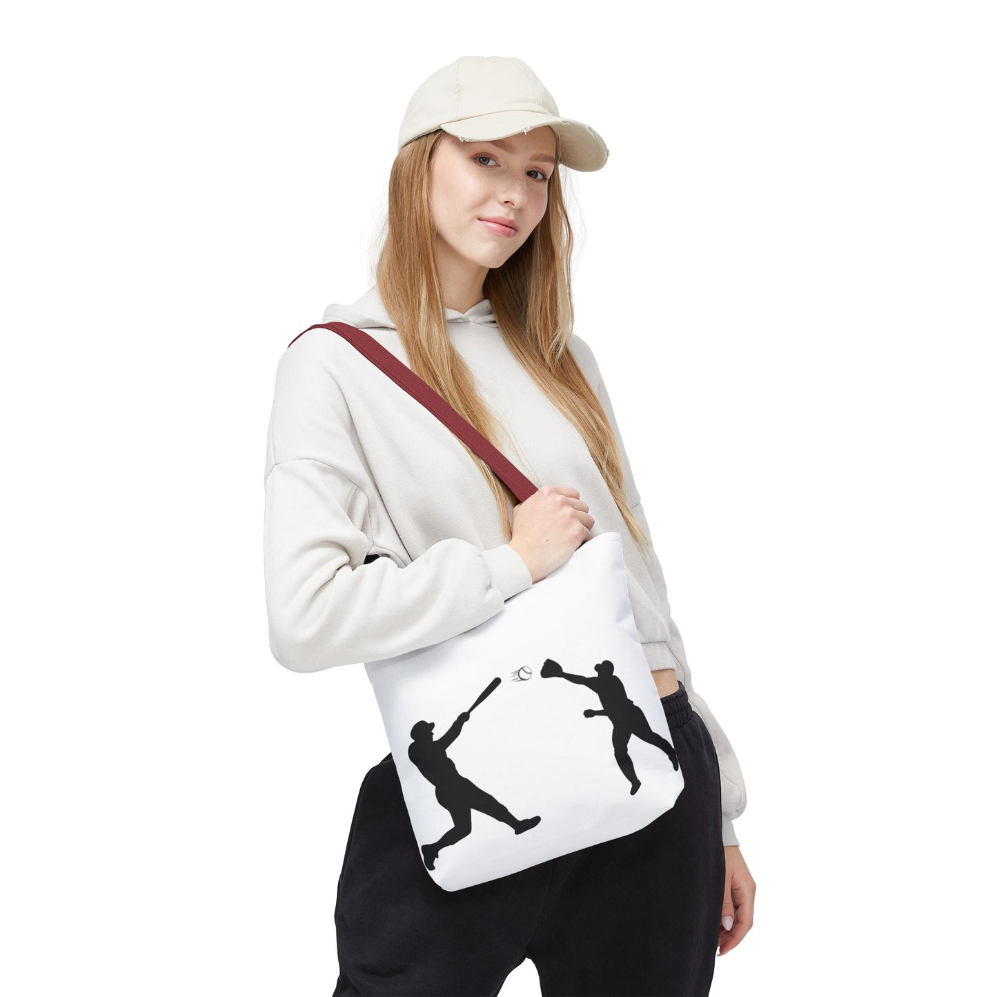Baseball Tote Bag, Perfect for Sports Fans, Great Gift for Players, Ideal for Game Days, Accessory for Summer Outings - TRV