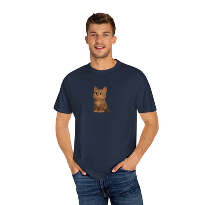 Cute Cat Graphic T-Shirt, Casual Wear, Cat Lover Gift, Everyday Tee, Animal Lover Apparel, Perfect for Birthdays & Holidays - TRV