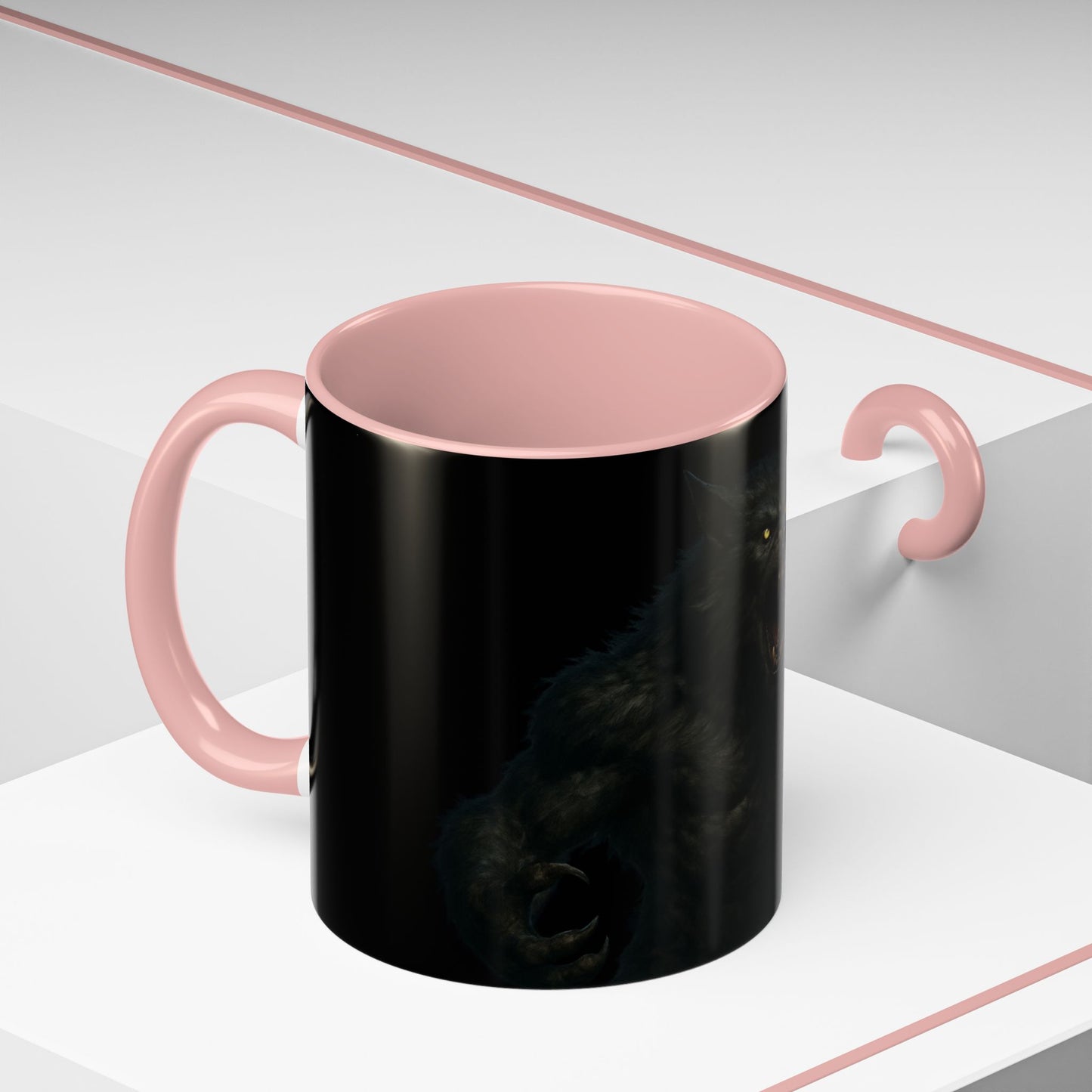 Howling Werewolf Coffee Mug - Perfect Gift for Horror Lovers, Wolf Enthusiasts, Halloween Decor, Unique Drinkware, Gothic Homeware
