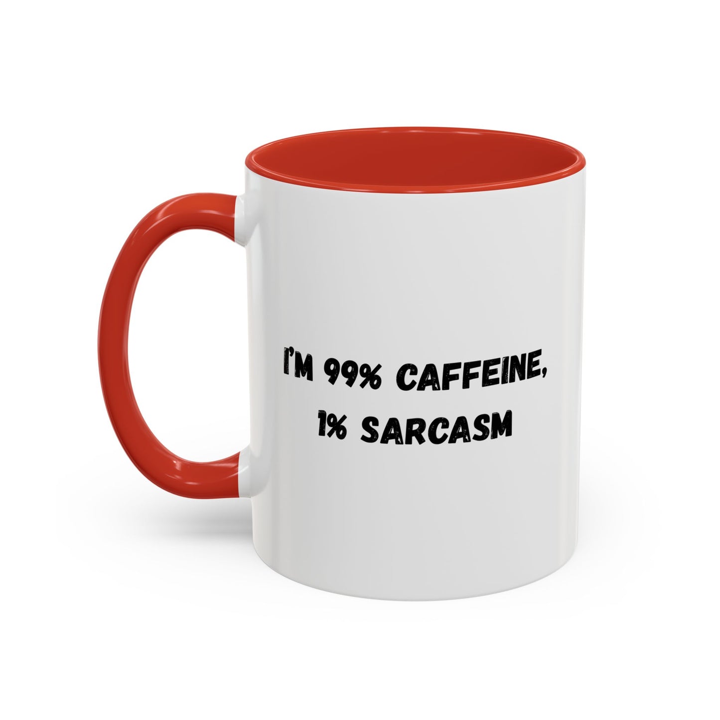 Sarcastic Coffee Mug - Funny Gift for Coffee Lovers, Black and White Accent Mug, Gift for Birthdays, Office Humor, Caffeine Enthusiasts