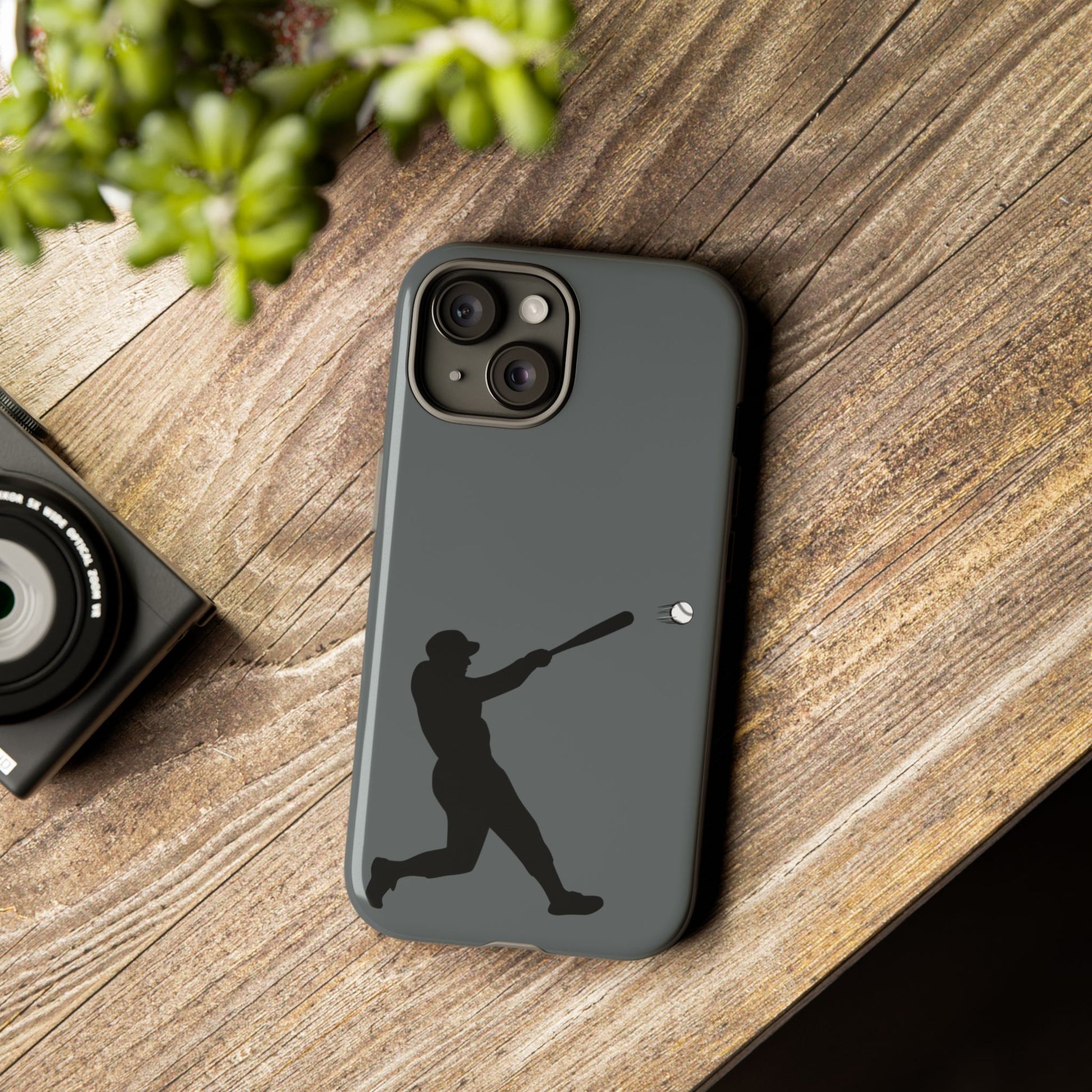 Baseball Phone Case, Tough Cases for Sports Lovers, Gift for Athletes, Durable iPhone Cover, Unique Sporty Accessory - TRV