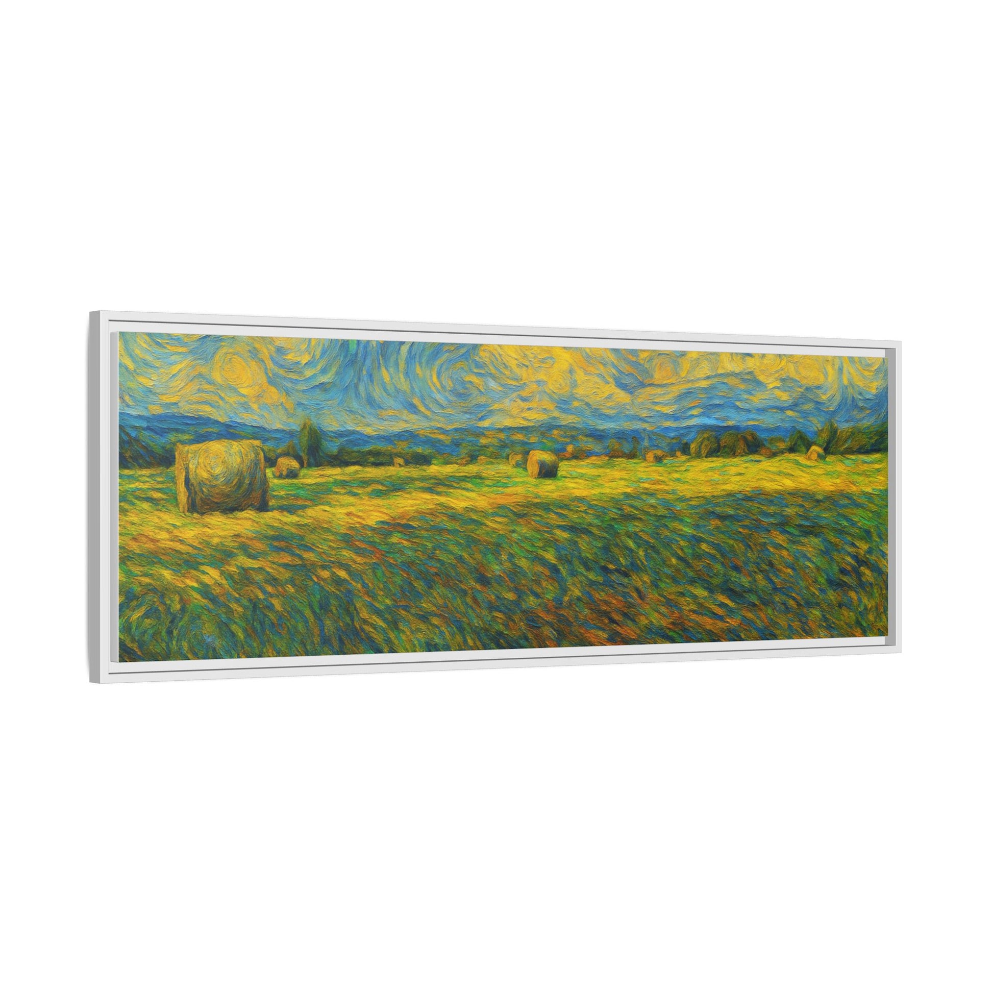 Landscape Matte Canvas, Framed (Multi-color) - TRV