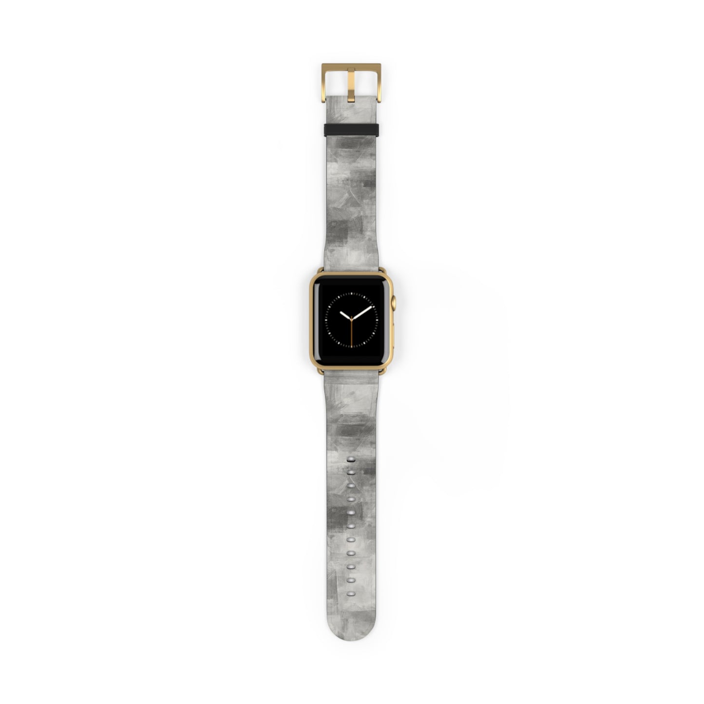 Gray Watercolor Camouflage Watch Band | Neutral Abstract Apple Watch Strap - TRV