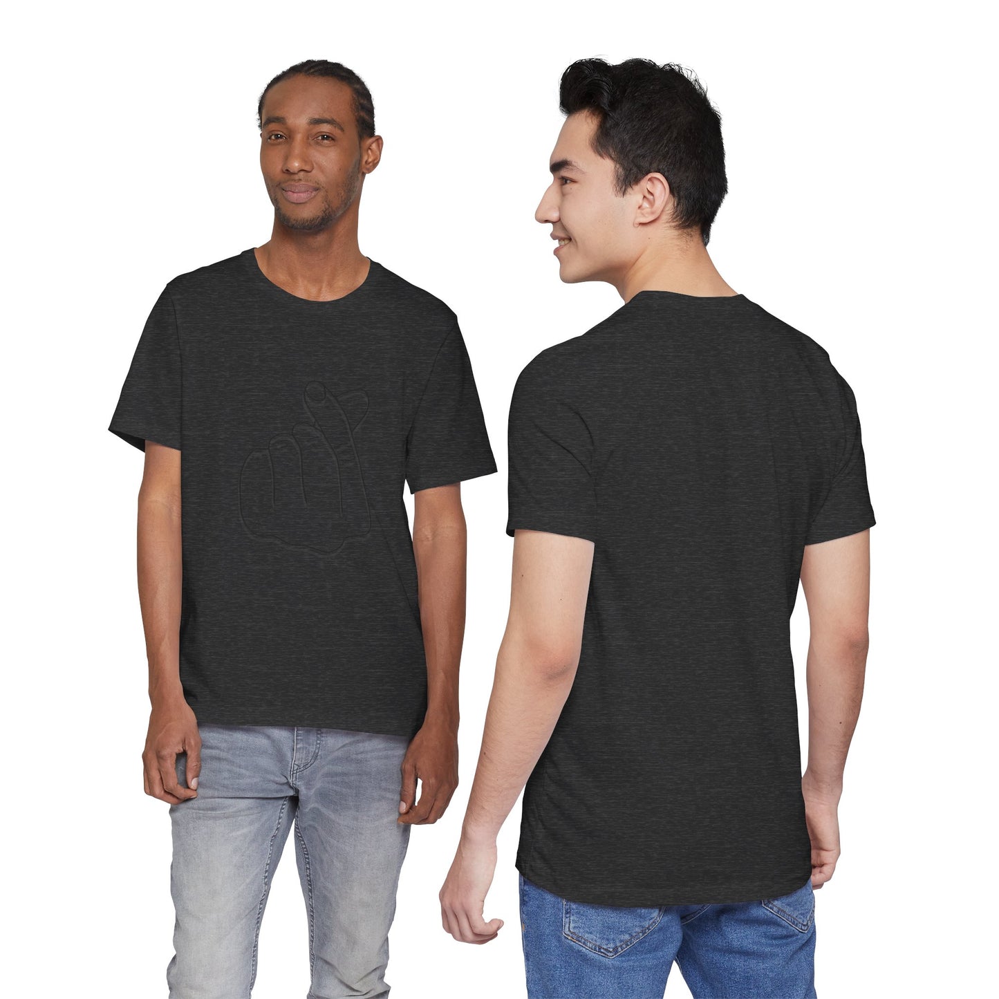 Minimalist Hand Sign Unisex Tee | Casual Everyday Wear | Perfect for Gift Givers