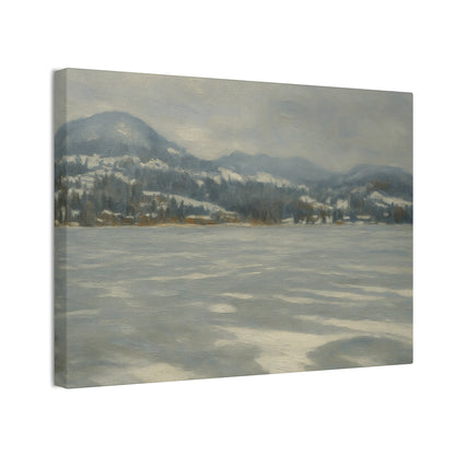 Serene Winter Landscape Canvas - TRV