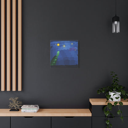 Starry Night Vortex Matte Canvas Stretched 1.25" | Impasto Brushstroke Reproduction