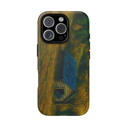 Artistic Phone Case by Tough Cases, Nature-Inspired Phone Protection, Unique Gift for Nature Lovers, Stylish Accessory, Fall Aesthetic - TRV