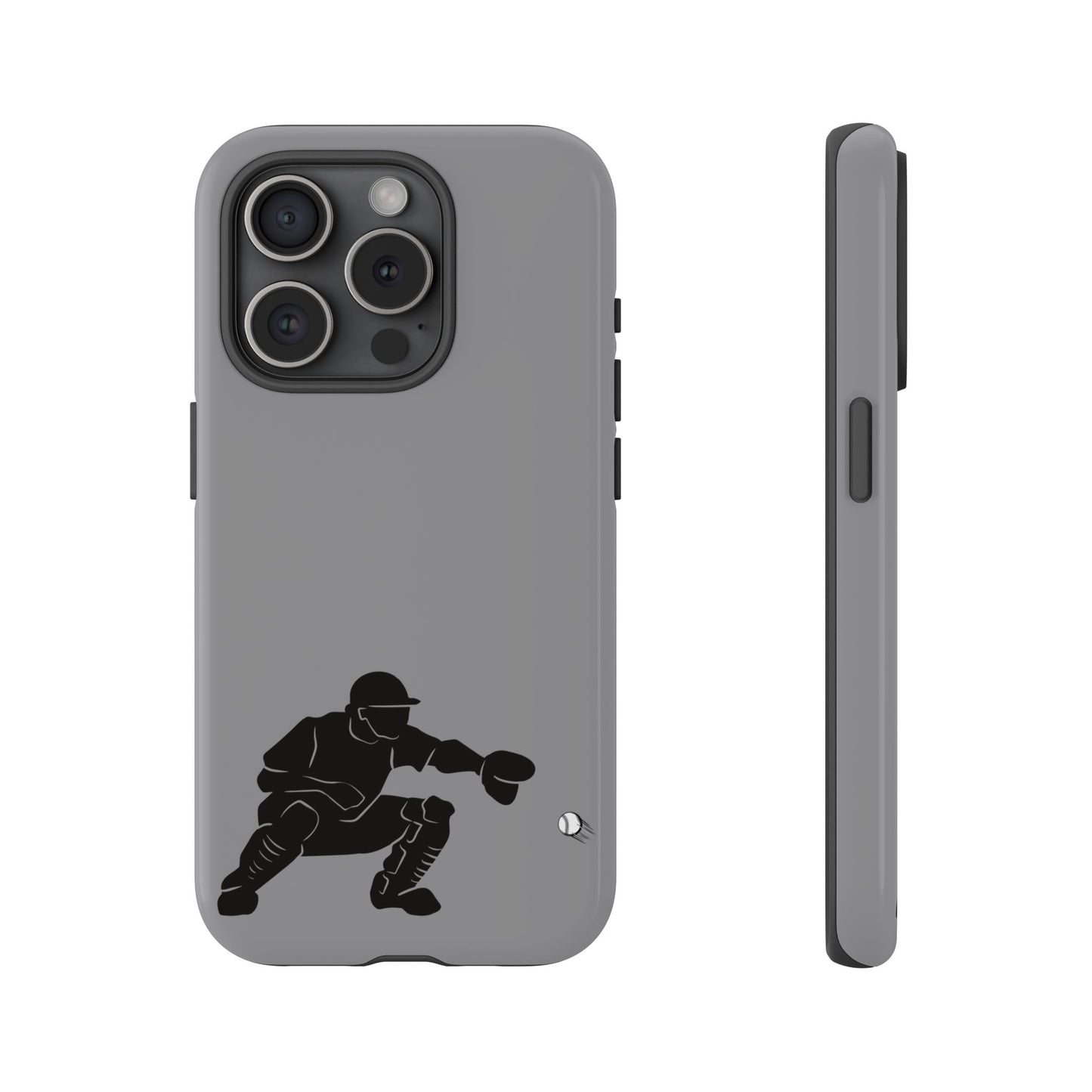 Baseball Catcher Phone Case - Tough Cases, Sports Phone Cover, Great for Athletes, Perfect Gift for Baseball Lovers, Unique Cell Phone Design - TRV