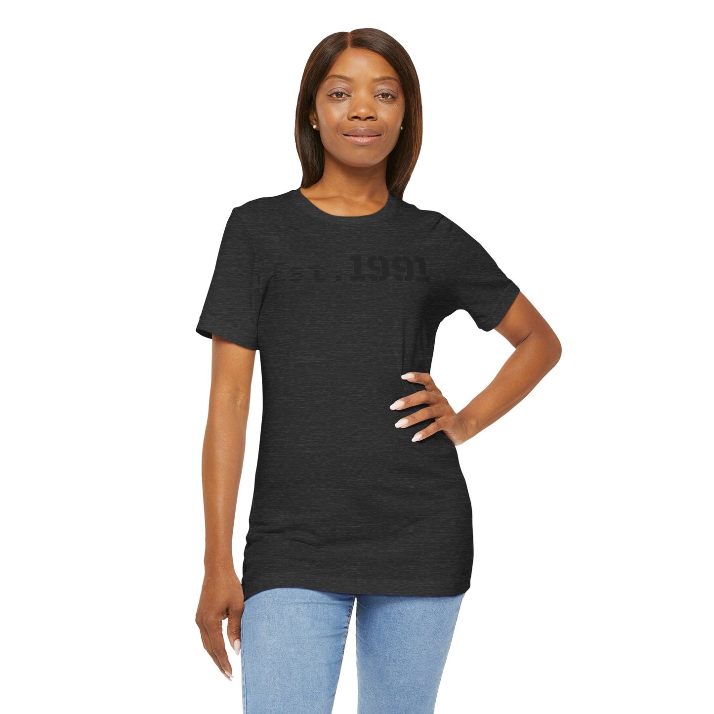 Established 1991 Unisex Jersey Tee | Vintage Anniversary Gift | Casual Wear, Birthday Shirt, Retro Style, Statement Tee, Gift for Him/Her - TRV