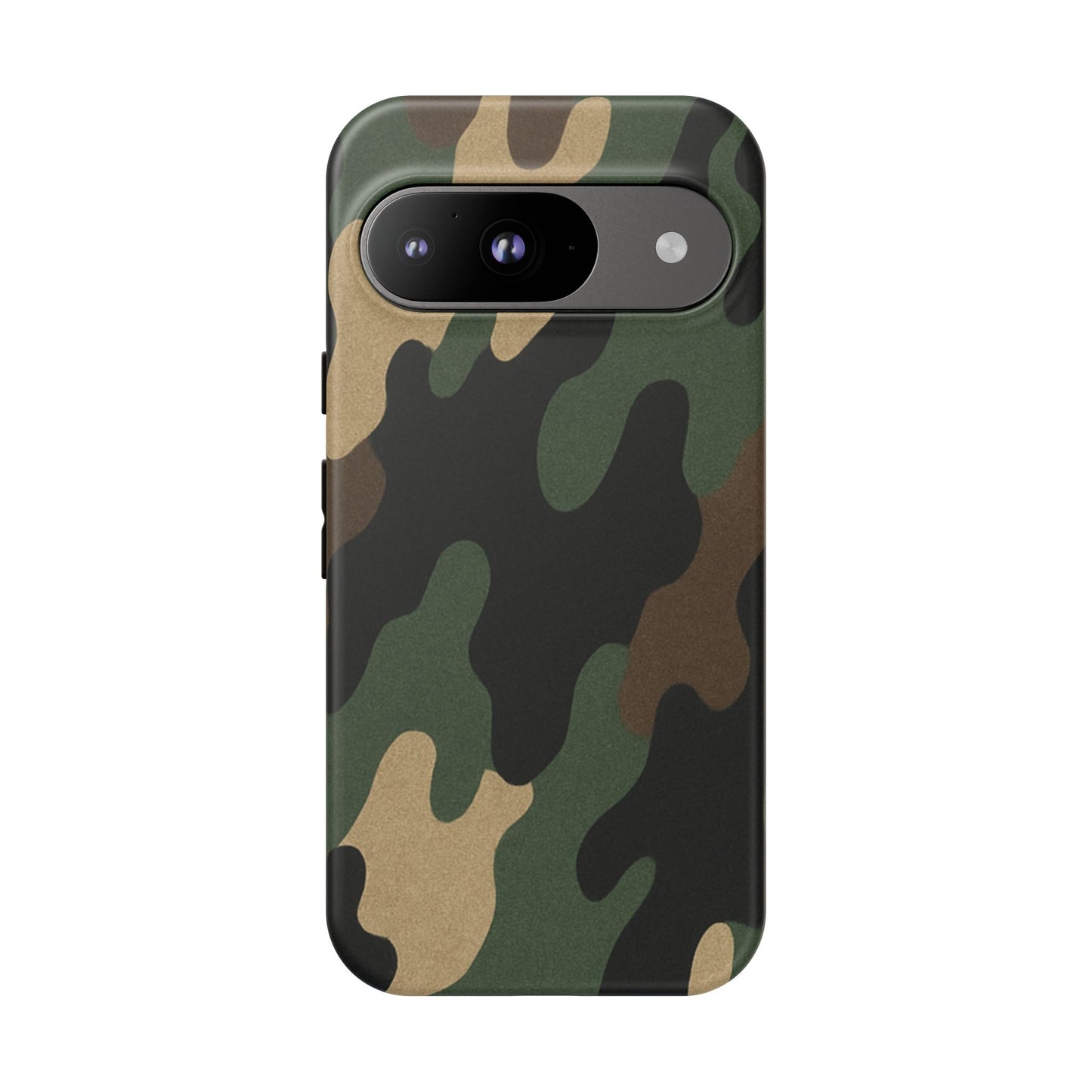 Camouflage Phone Case, Tough Phone Cover, Military Style Accessory, Protective Case for Men, Gifts for Soldiers - TRV