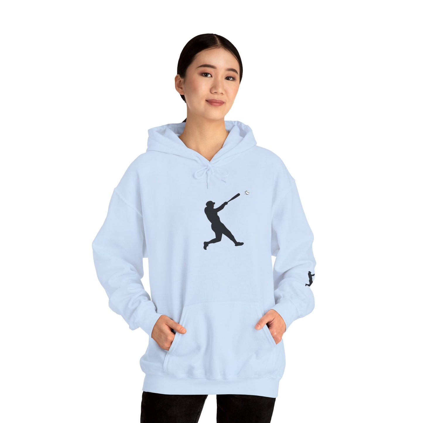 Baseball Swing Unisex Hoodie - Perfect Gift for Athletes, Sports Enthusiasts, Cozy Layer for Cool Days, Great for Team Spirit - TRV