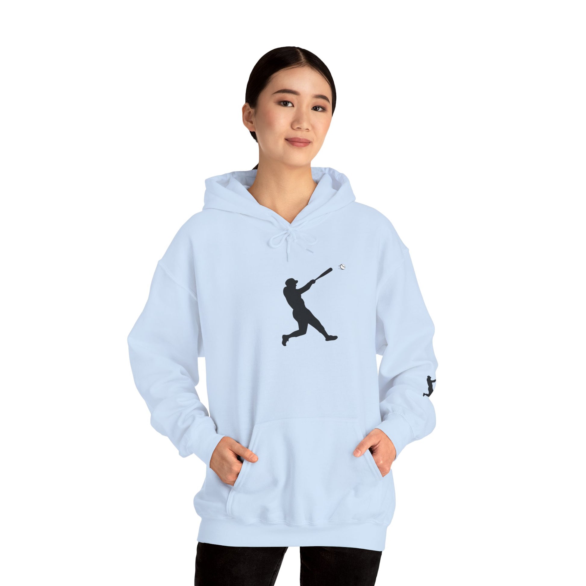 Baseball Swing Unisex Hoodie - Perfect Gift for Athletes, Sports Enthusiasts, Cozy Layer for Cool Days, Great for Team Spirit - TRV