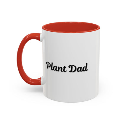 Plant Dad Accent Coffee Mug - Perfect Gift for Gardening Enthusiasts