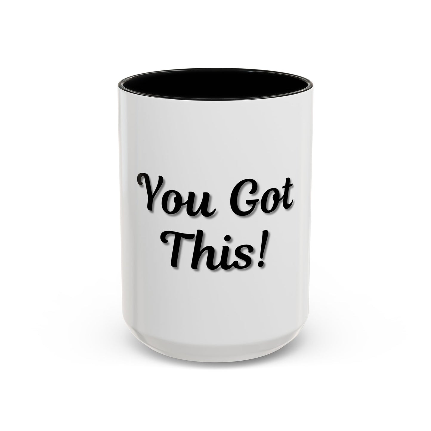Inspirational Accent Coffee Mug - "You Got This!" - Perfect for Motivation & Gifts - TRV