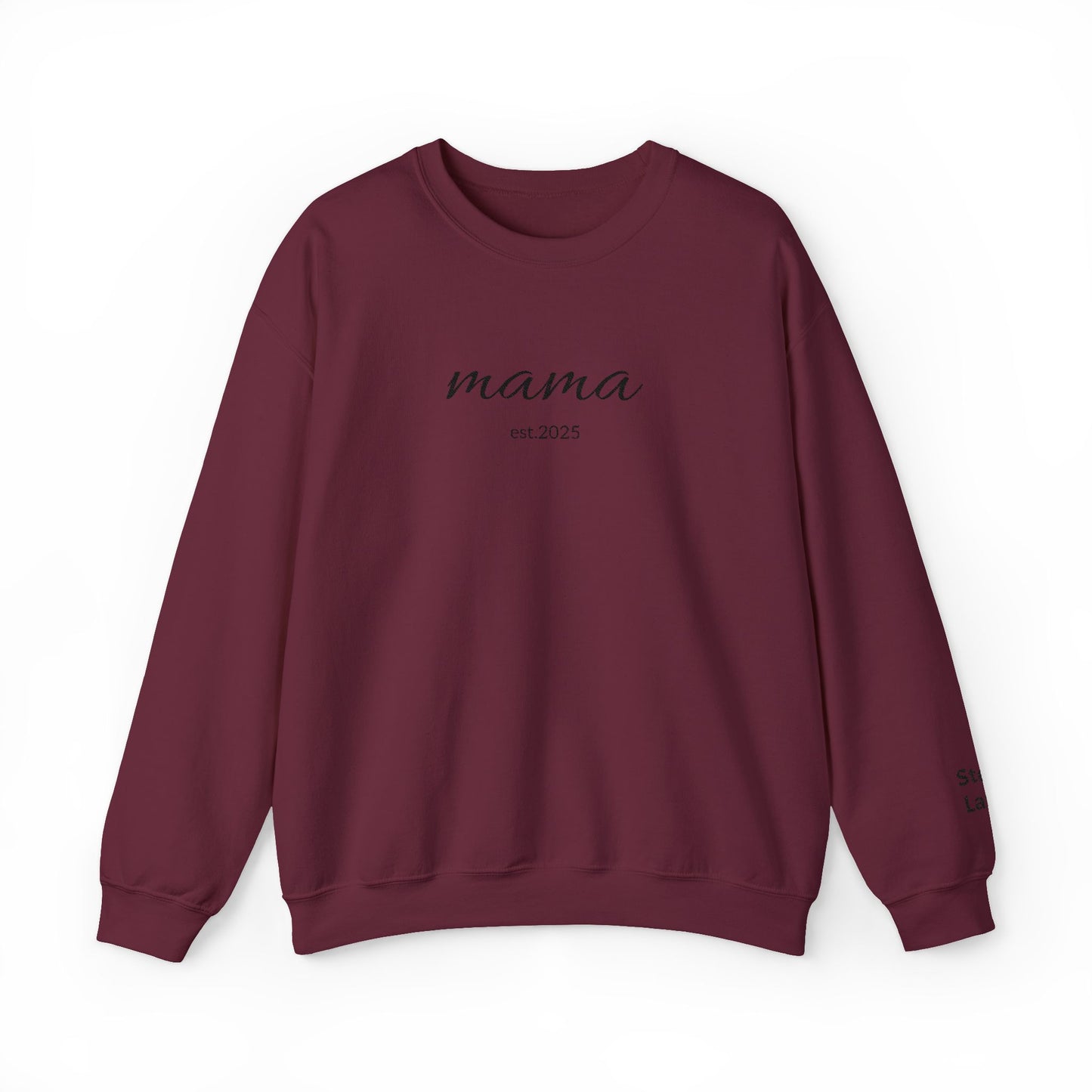 mama sweatshirt | simple script mom pullover - TRV
