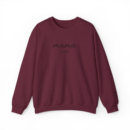 mama sweatshirt | simple script mom pullover - TRV
