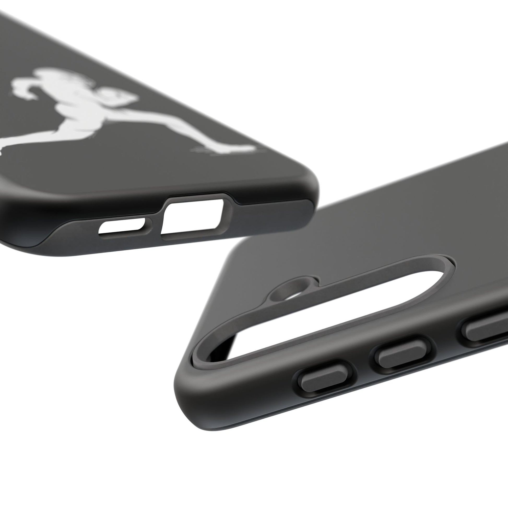 Football Player Phone Case, Tough Cases, Sports Phone Cover, Gift for Athletes, iPhone & Samsung Accessories, Running Player Design - TRV