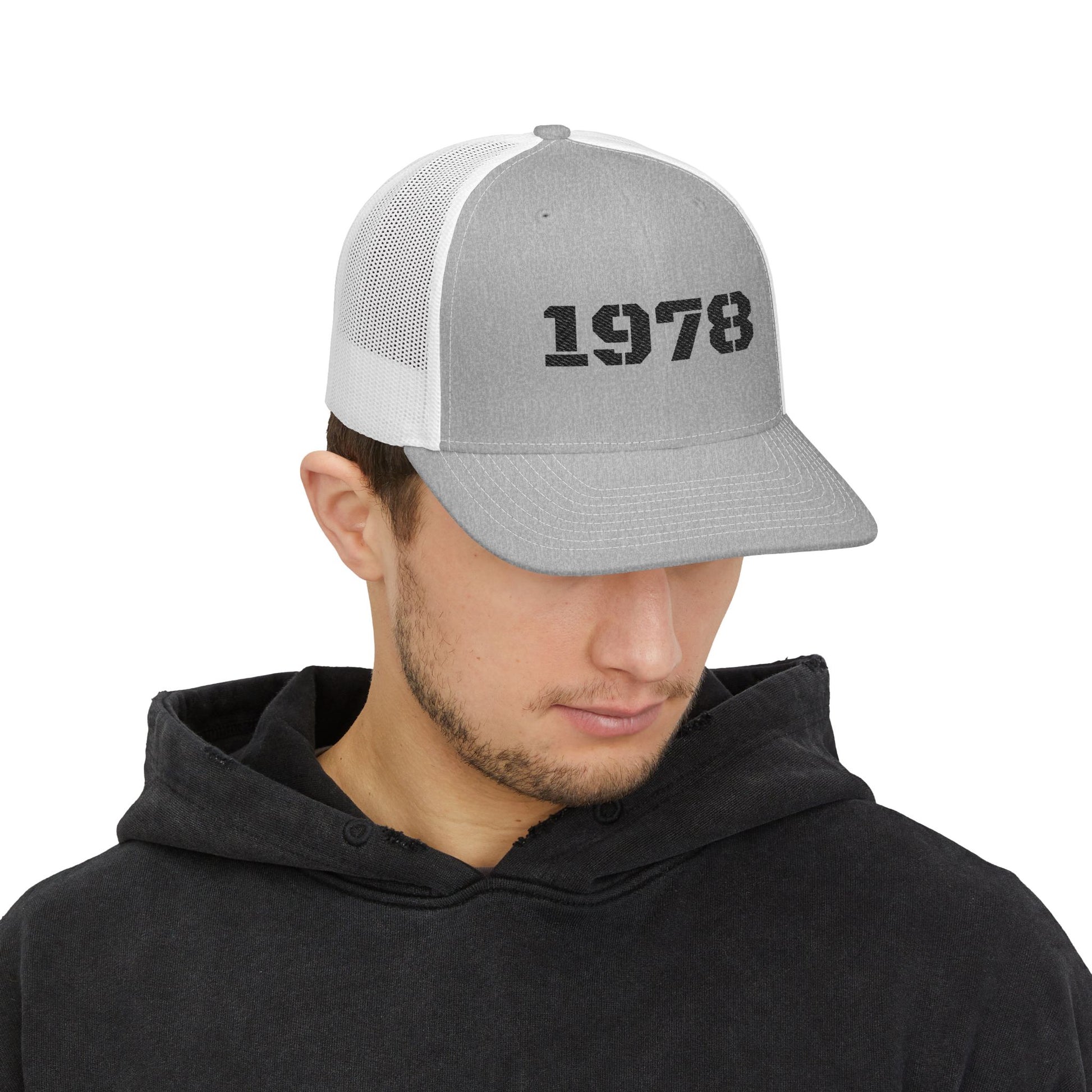 Custom Embroidered Snapback Trucker Cap | Birthday Gift, Fashion Accessory, Casual Wear, Unisex Gift, Vintage Style Hat - TRV