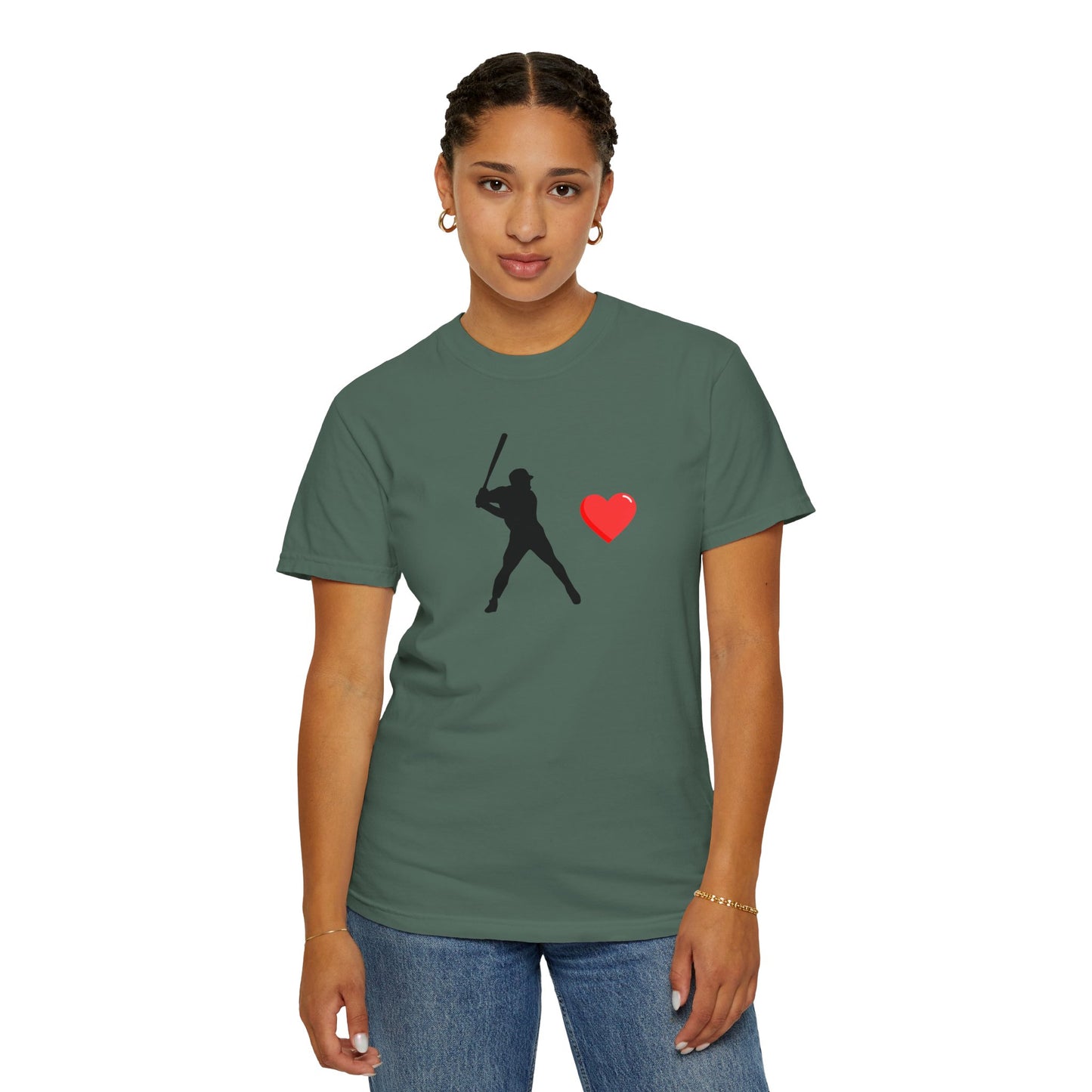 Baseball Love T-Shirt, Unisex Sports Tee, Gift for Baseball Fans, Valentine's Day Shirt, Game Day Apparel, Soft Cotton Top