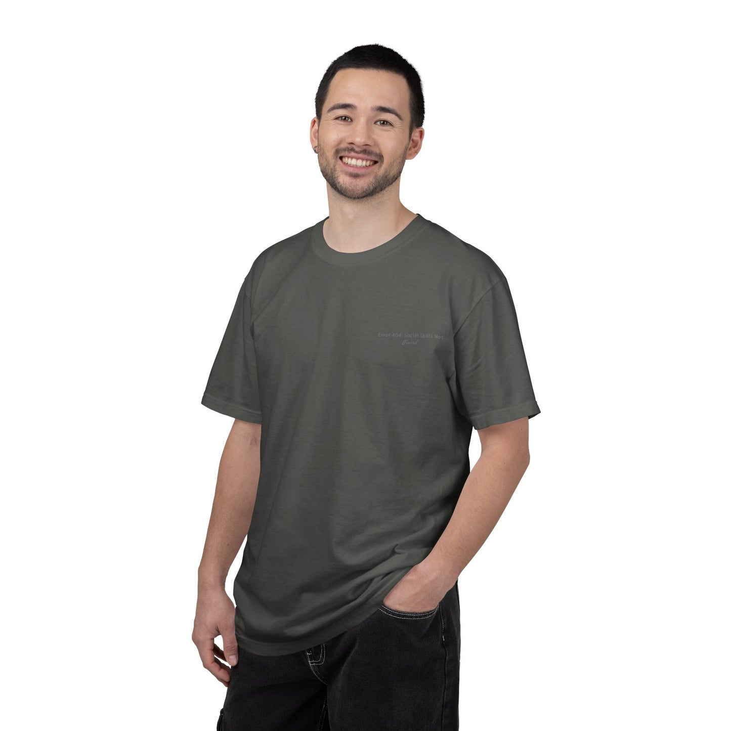 Error 404 Social Skills Not Found T-Shirt | Funny Tech Humor Tee