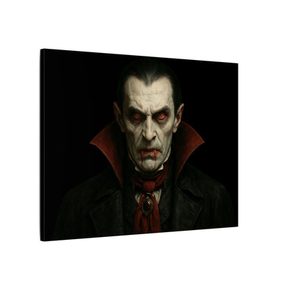 Vampire Portrait Canvas Wall Art – Gothic Dracula Print on Canvas