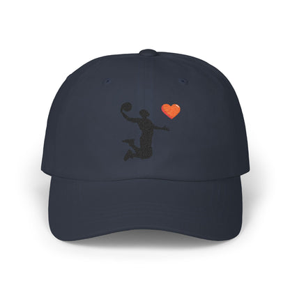 Basketball Dad Cap - Sporty Dad Hat, Gift for Basketball Lovers, Adjustable Cap for Dad, Sports Accessories, Casual Headwear - TRV