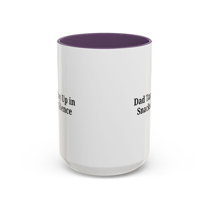 Humorous Dad Coffee Mug - Perfect Gift for Fathers, Dads, Birthdays, Father's Day, Fun Kitchen Decor, Snack Lovers - TRV