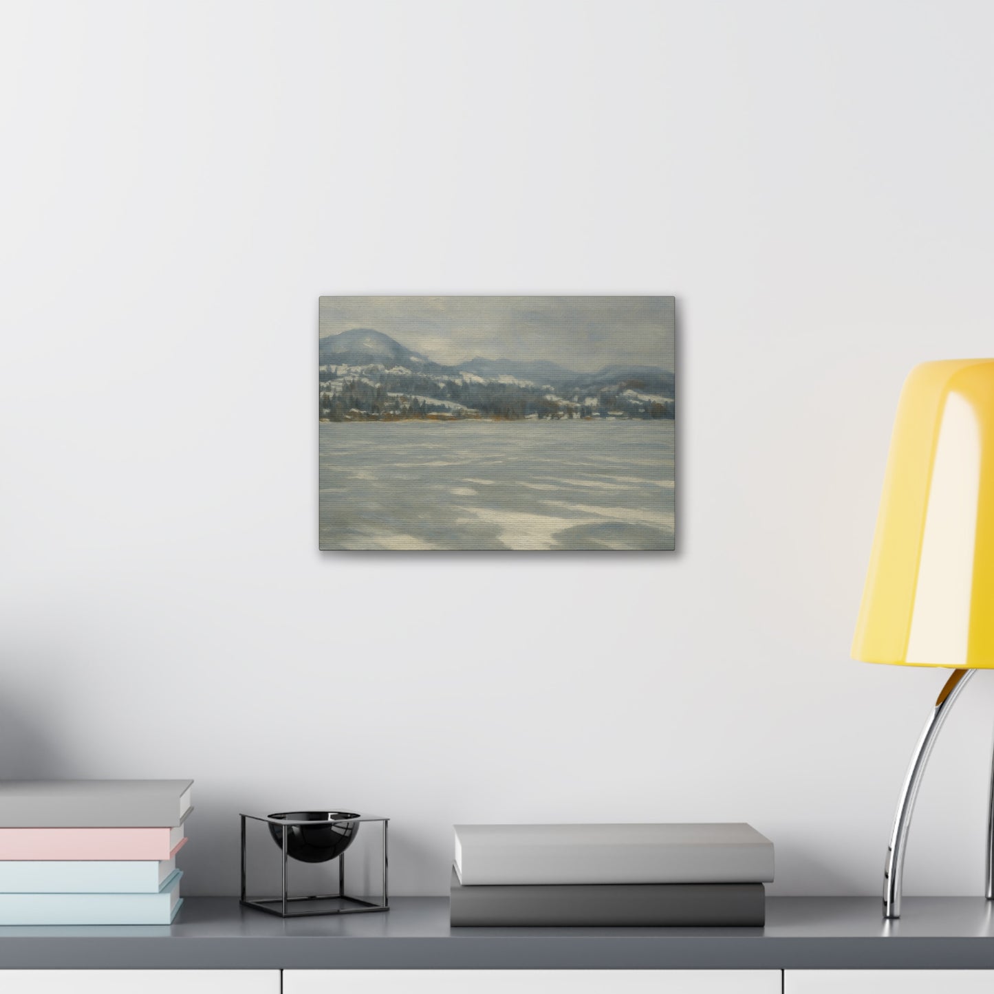 Serene Winter Landscape Canvas - TRV