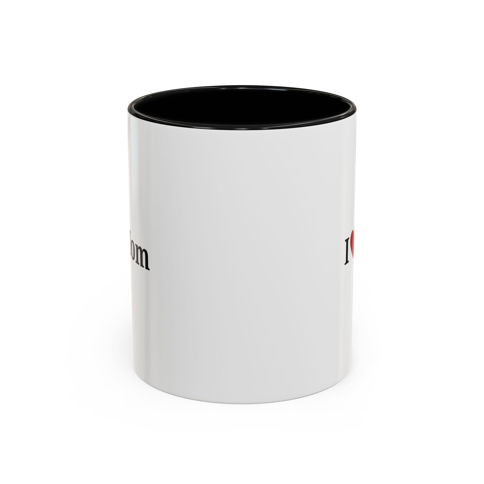 I Love Mom Accent Coffee Mug - Perfect Gift for Mother's Day & Special Occasions - TRV