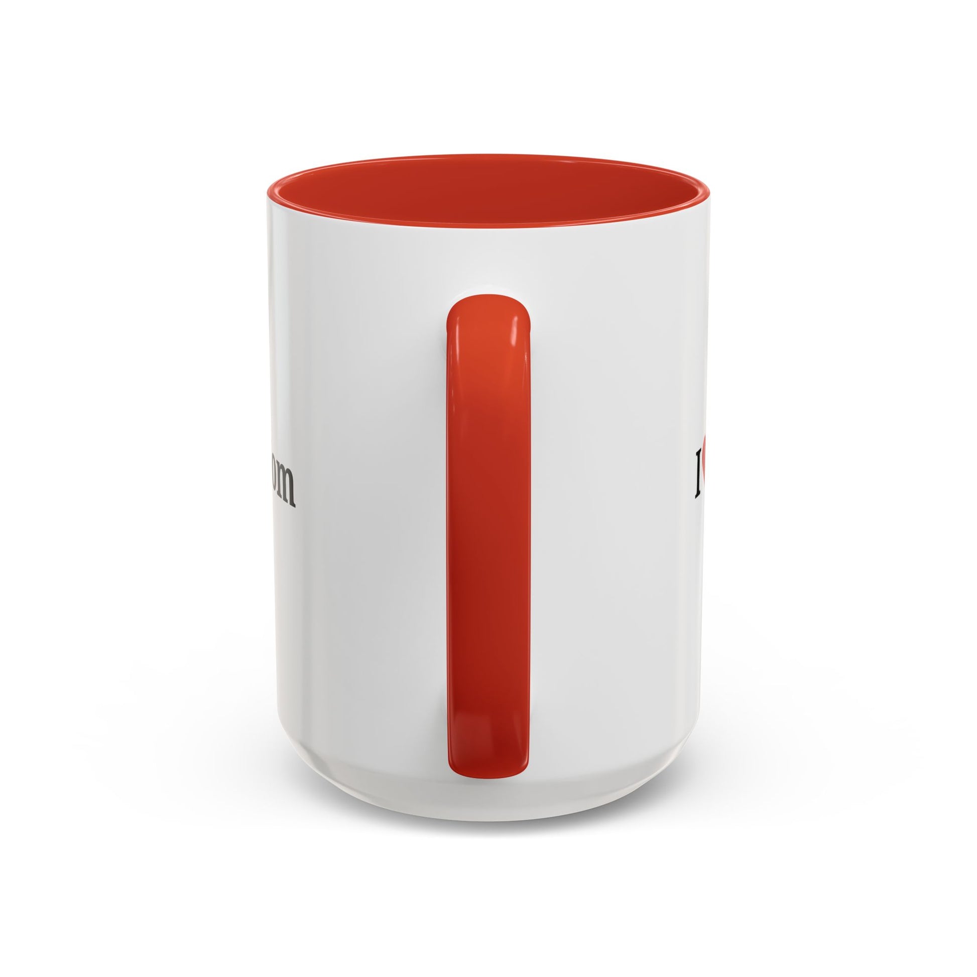 I Love Mom Accent Coffee Mug - Perfect Gift for Mother's Day & Special Occasions - TRV