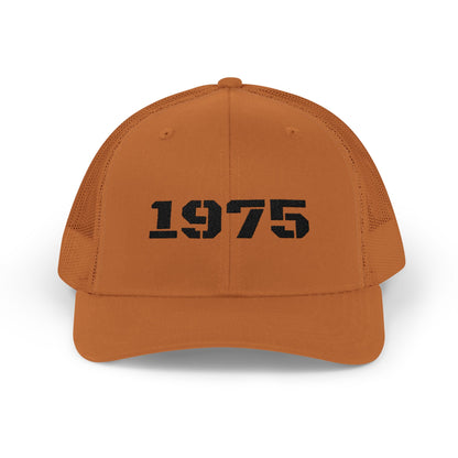 Vintage 1975 Snapback Trucker Cap - Classic Retro Style Hat for Dad - TRV