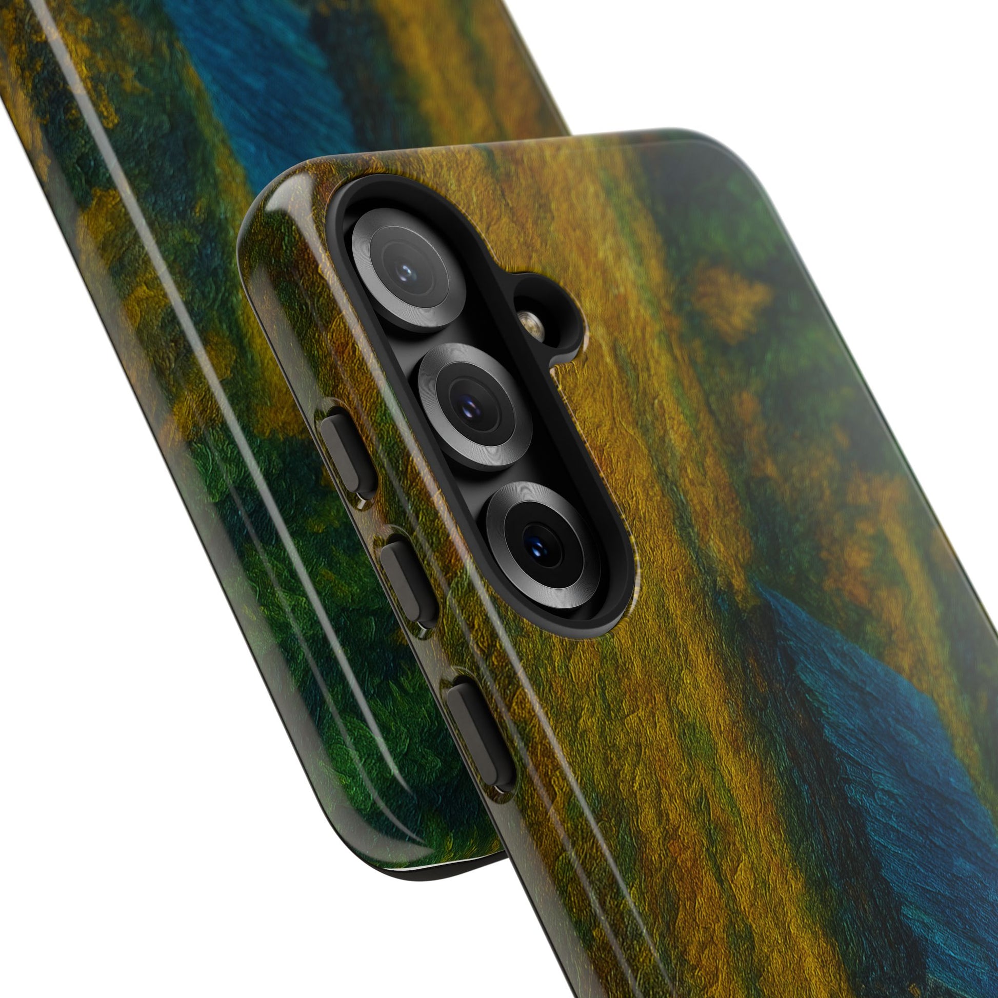 Artistic Phone Case by Tough Cases, Nature-Inspired Phone Protection, Unique Gift for Nature Lovers, Stylish Accessory, Fall Aesthetic - TRV