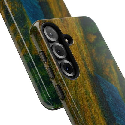 Artistic Phone Case by Tough Cases, Nature-Inspired Phone Protection, Unique Gift for Nature Lovers, Stylish Accessory, Fall Aesthetic - TRV