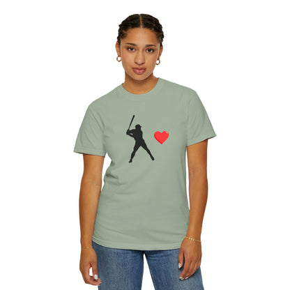 Baseball Love T-Shirt, Unisex Sports Tee, Gift for Baseball Fans, Valentine's Day Shirt, Game Day Apparel, Soft Cotton Top