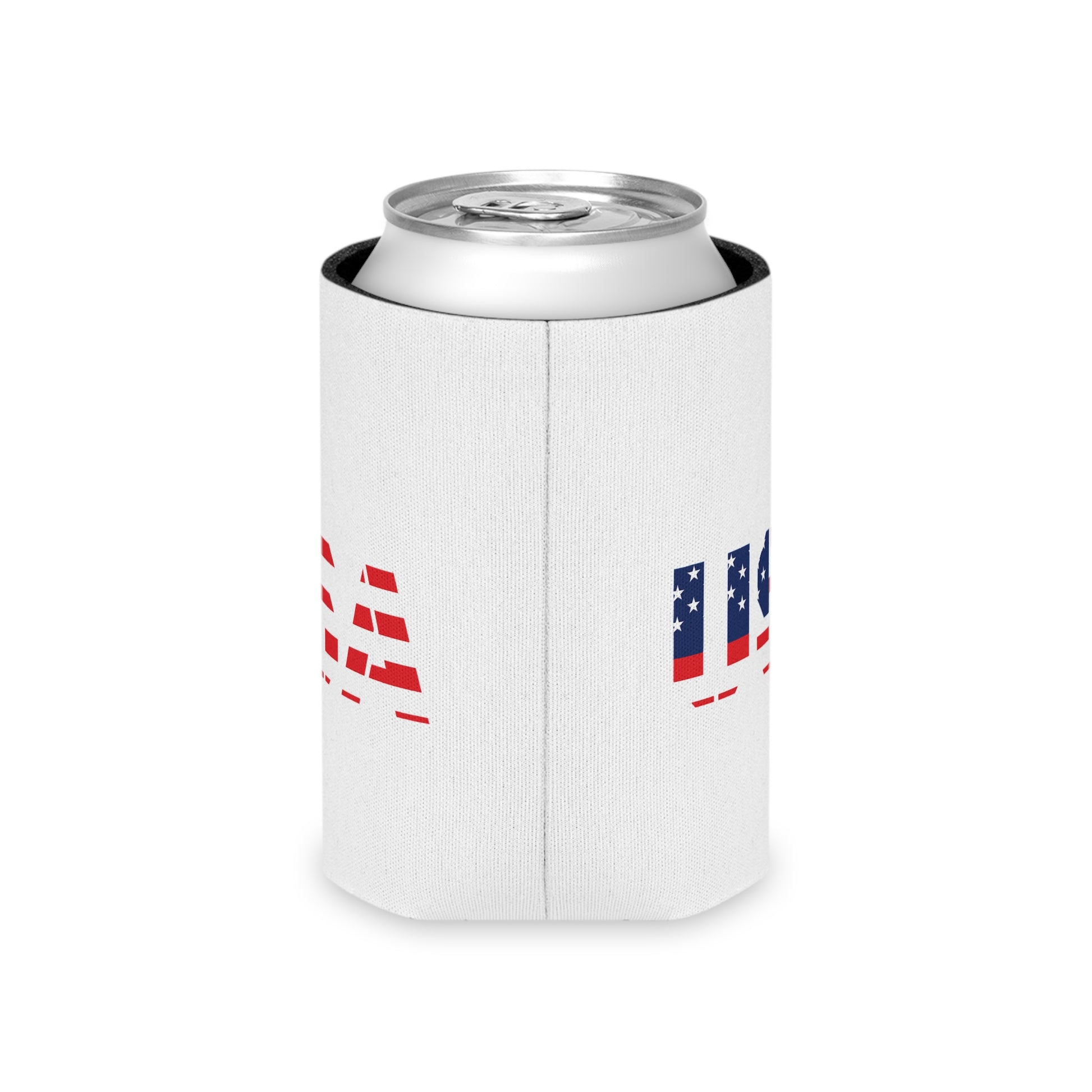 USA Flag Can Cooler - Perfect for BBQs, Independence Day, Tailgating, Memorial Day, Housewarming - TRV