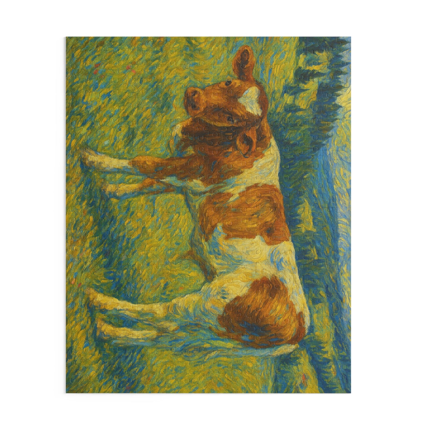 Vintage Calf Painting Puzzle | Art Jigsaw 120 252 500-Piece