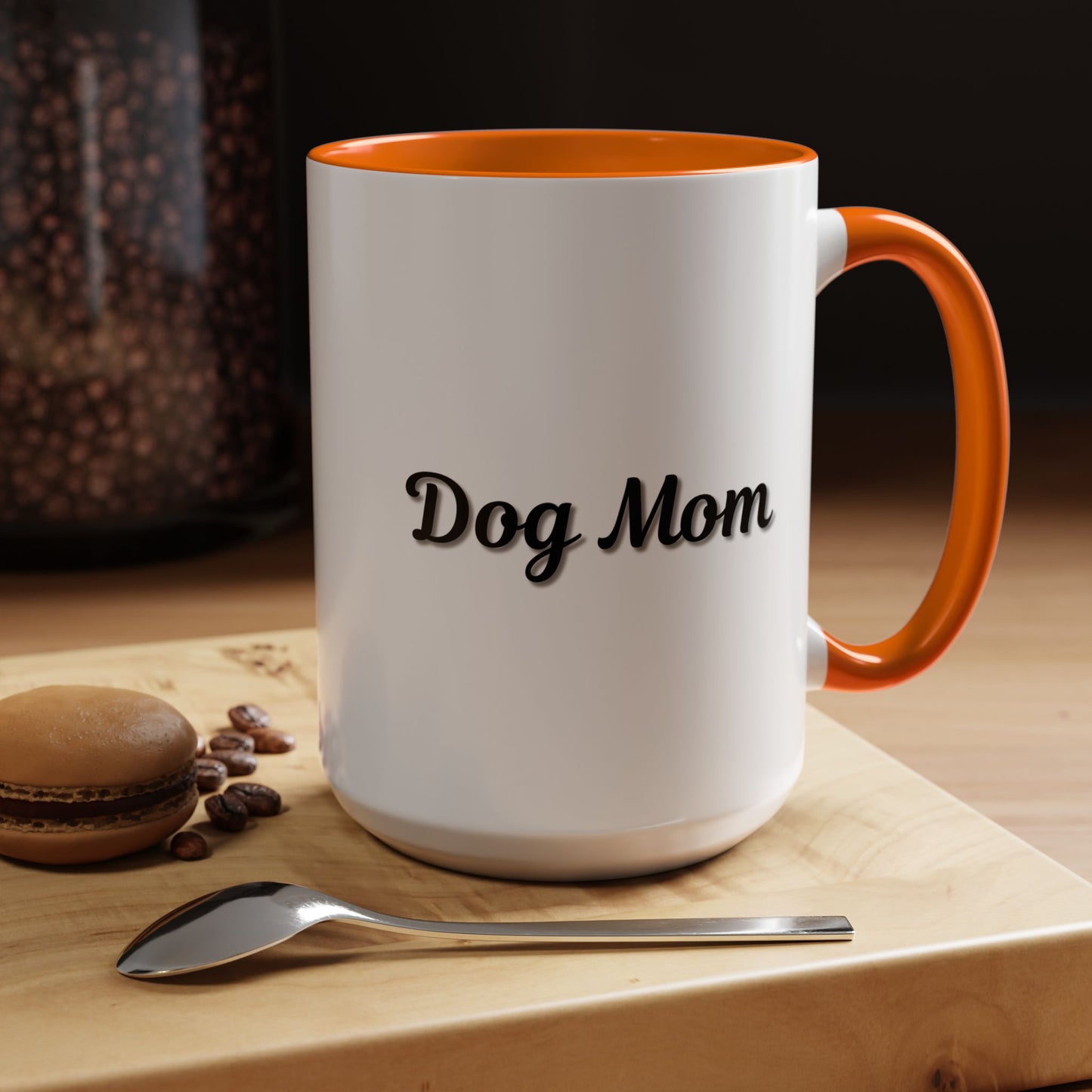 Dog Mom Accent Coffee Mug - Perfect Gift for Pet Lovers