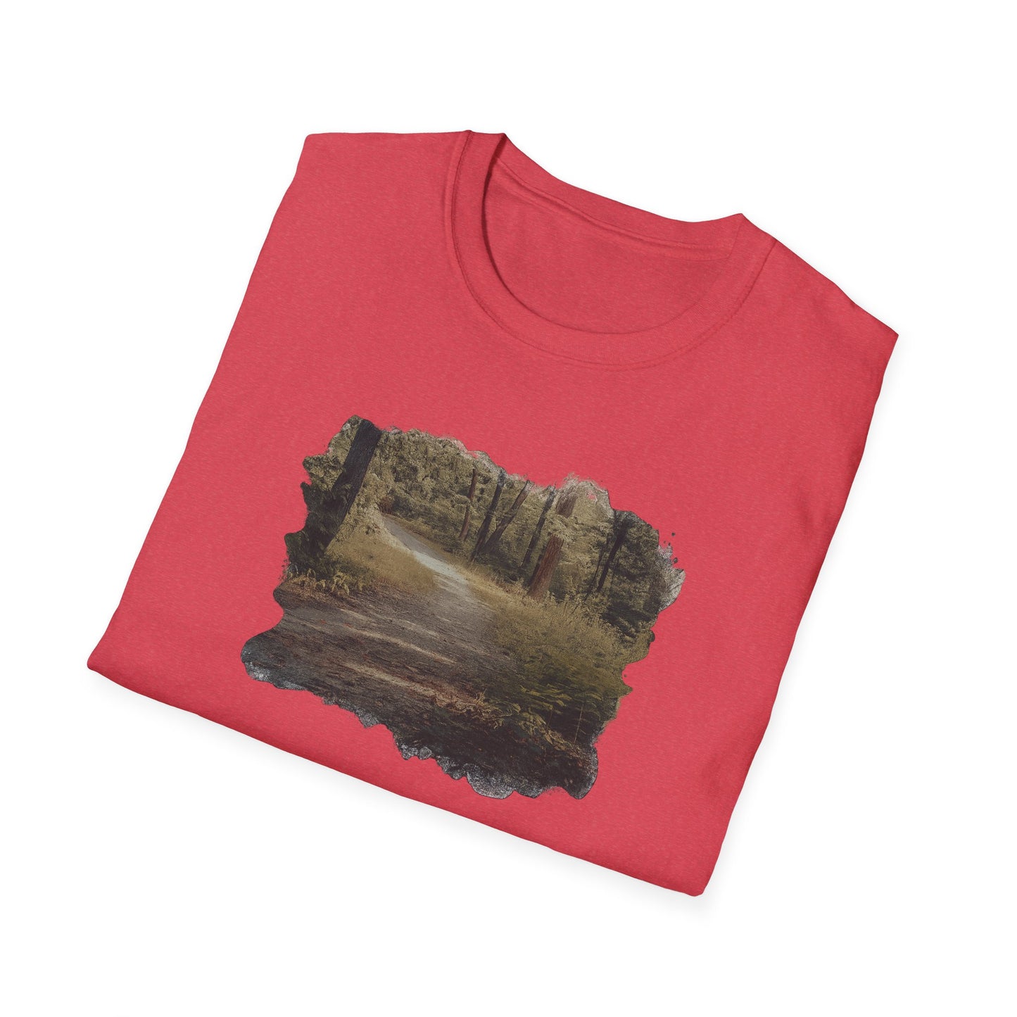 Nature-Inspired Unisex Softstyle T-Shirt | Casual Wear, Outdoor Activities, Gift for Nature Lovers, Relaxed Fit T-Shirt, Eco-Friendly Style - TRV