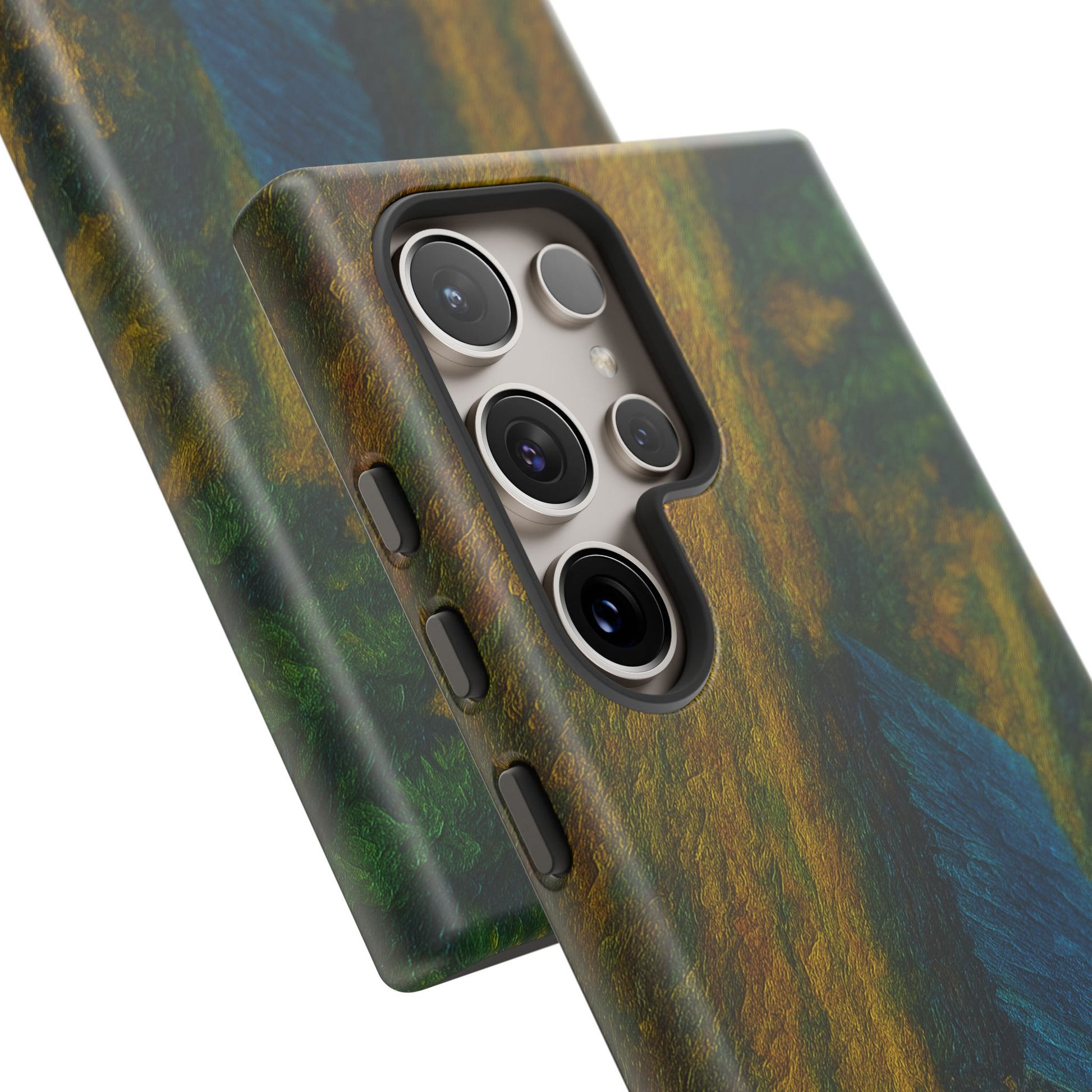 Artistic Phone Case by Tough Cases, Nature-Inspired Phone Protection, Unique Gift for Nature Lovers, Stylish Accessory, Fall Aesthetic - TRV