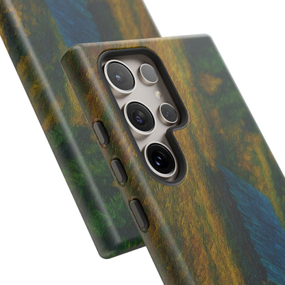 Artistic Phone Case by Tough Cases, Nature-Inspired Phone Protection, Unique Gift for Nature Lovers, Stylish Accessory, Fall Aesthetic - TRV