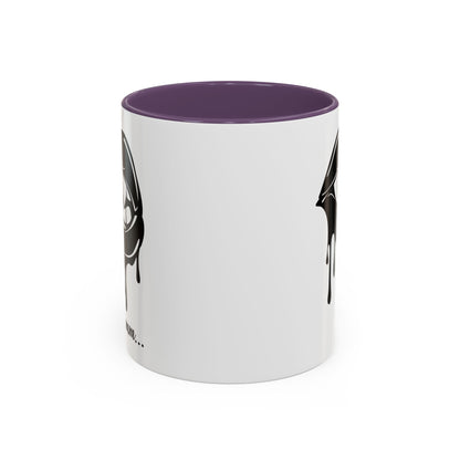 Dripping Lip Coffee Mug – "hmm..." Accent Ceramic Mug (11/15oz)