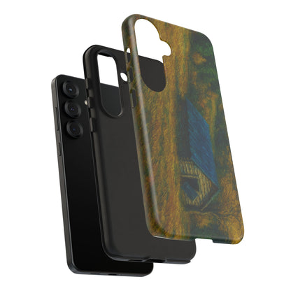 Artistic Phone Case by Tough Cases, Nature-Inspired Phone Protection, Unique Gift for Nature Lovers, Stylish Accessory, Fall Aesthetic - TRV