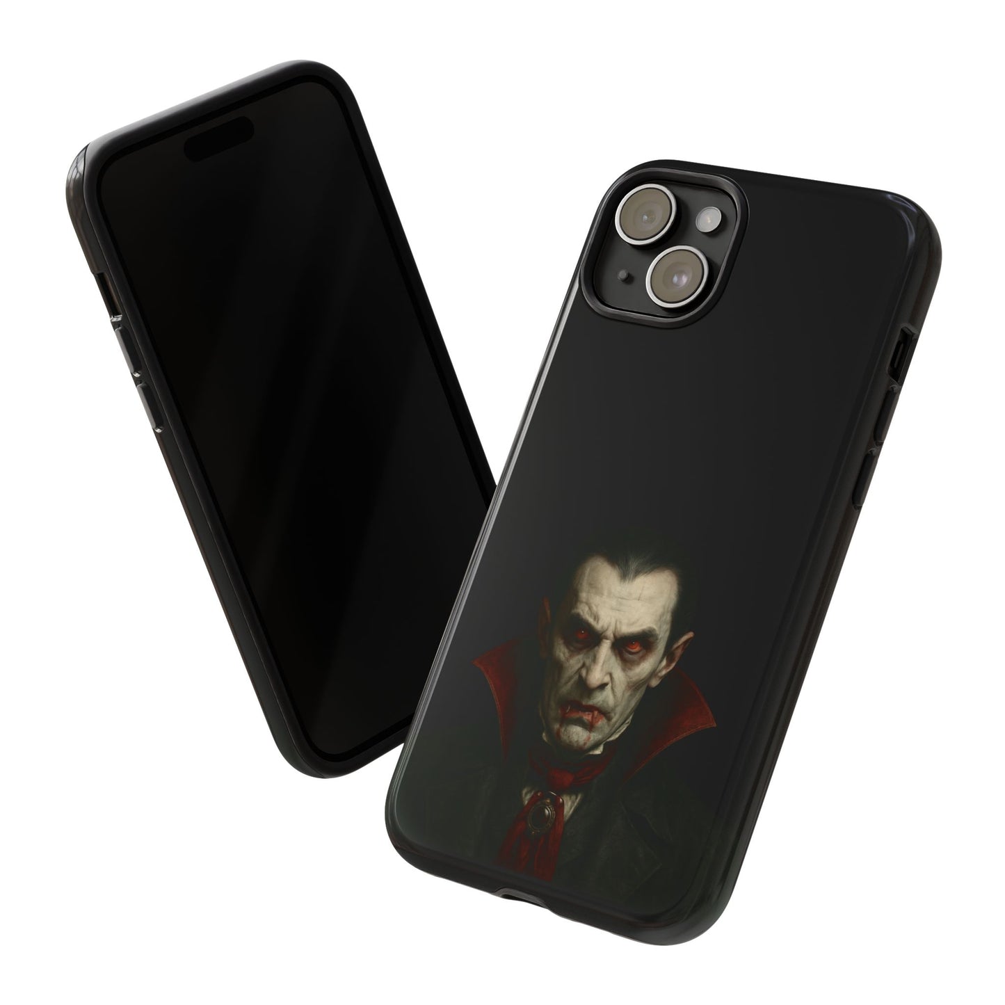 Vampire Phone Case - Tough Cases for Halloween, Gothic Decor, Gifts for Horror Fans, Spooky Accessories, Unique Cellphone Cover - TRV
