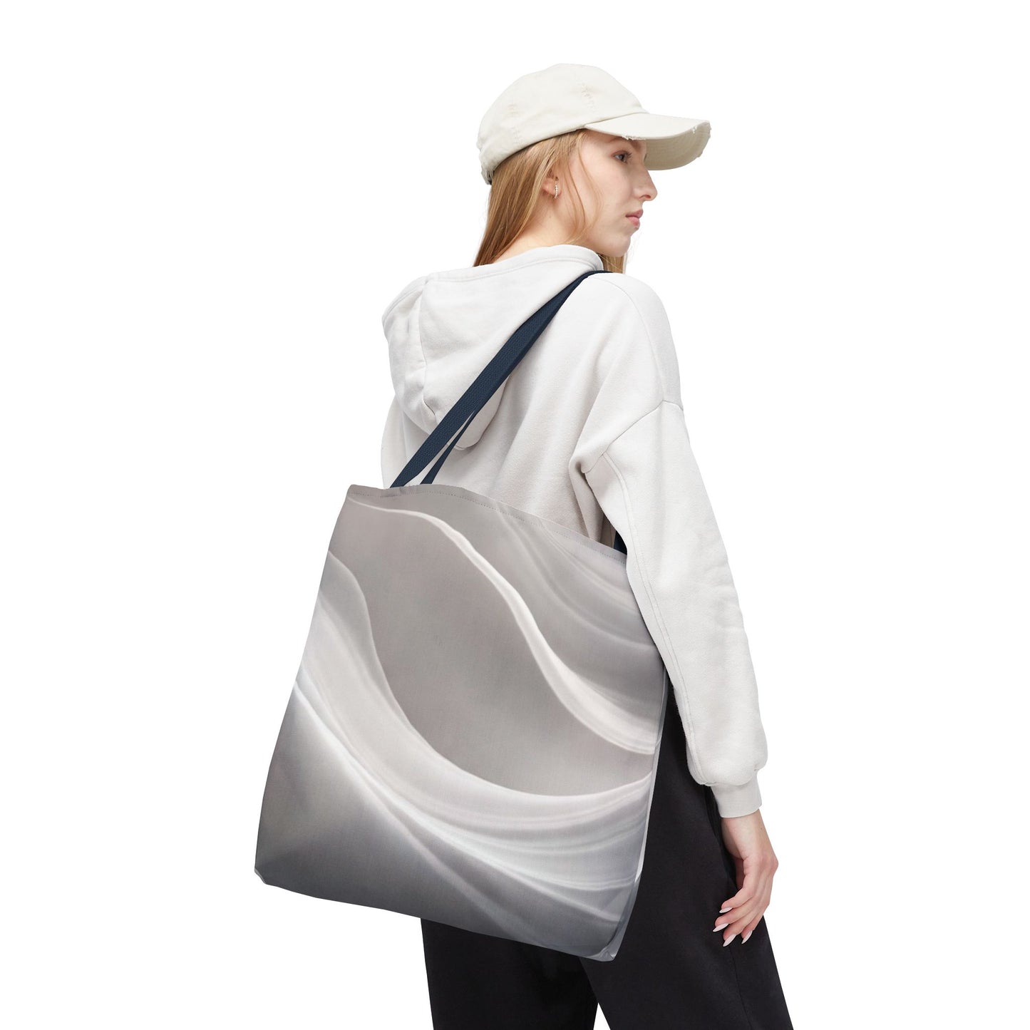 Soft Marble Wave Tote