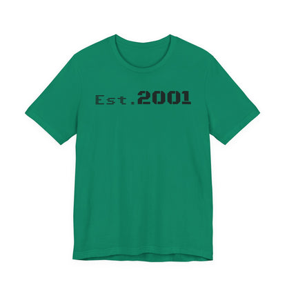 Est. 2001 Unisex Tee - Timeless Casual Wear, Birthday Gift, Nostalgic Fashion, Everyday Comfort, Trendy Streetwear